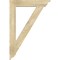 Ekena Millwork Traditional Traditional Rough Sawn Bracket, Douglas Fir, 4"W x 26"D x 38"H BKT04X26X38TRA01RDF - alternate 2